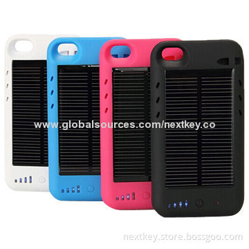 Solar power bank, 2400mAh with unique design, output charging speed for mobile 1800mAh